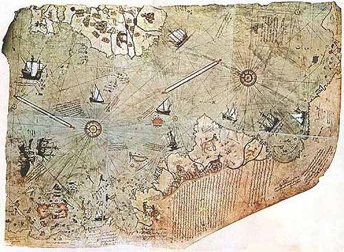 El polémico mapa de Piri Reis